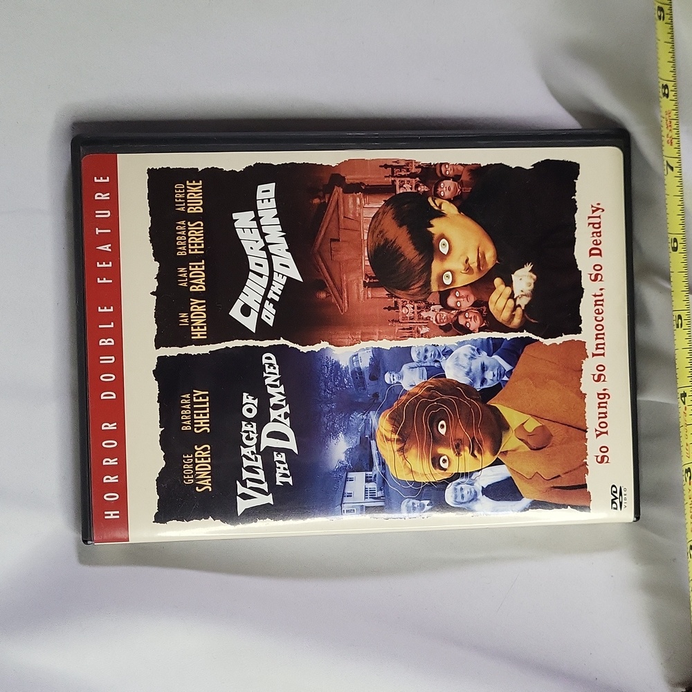 Villiage of the Damned Children of the Damned Horror Double Feature DVD